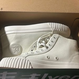 Brand-new White P.F. Flyers Sneakers